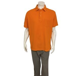 Relwen Men’s Orange Polo Shirt